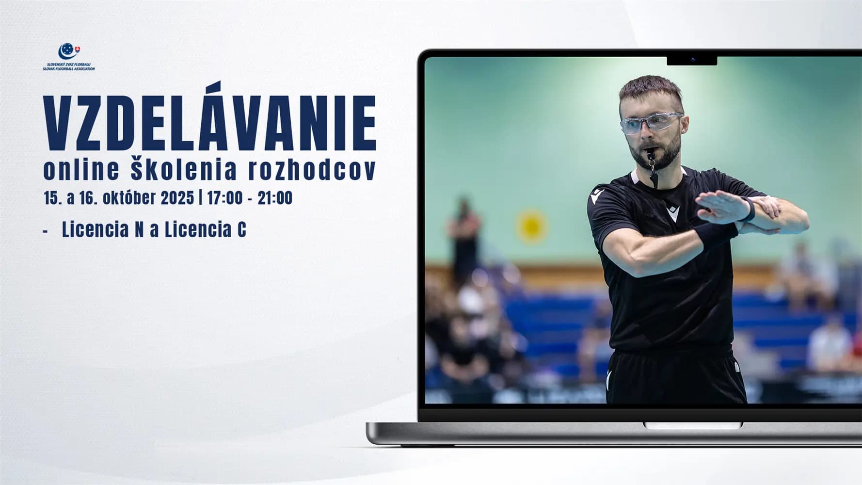 Staň sa florbalovým rozhodcom!