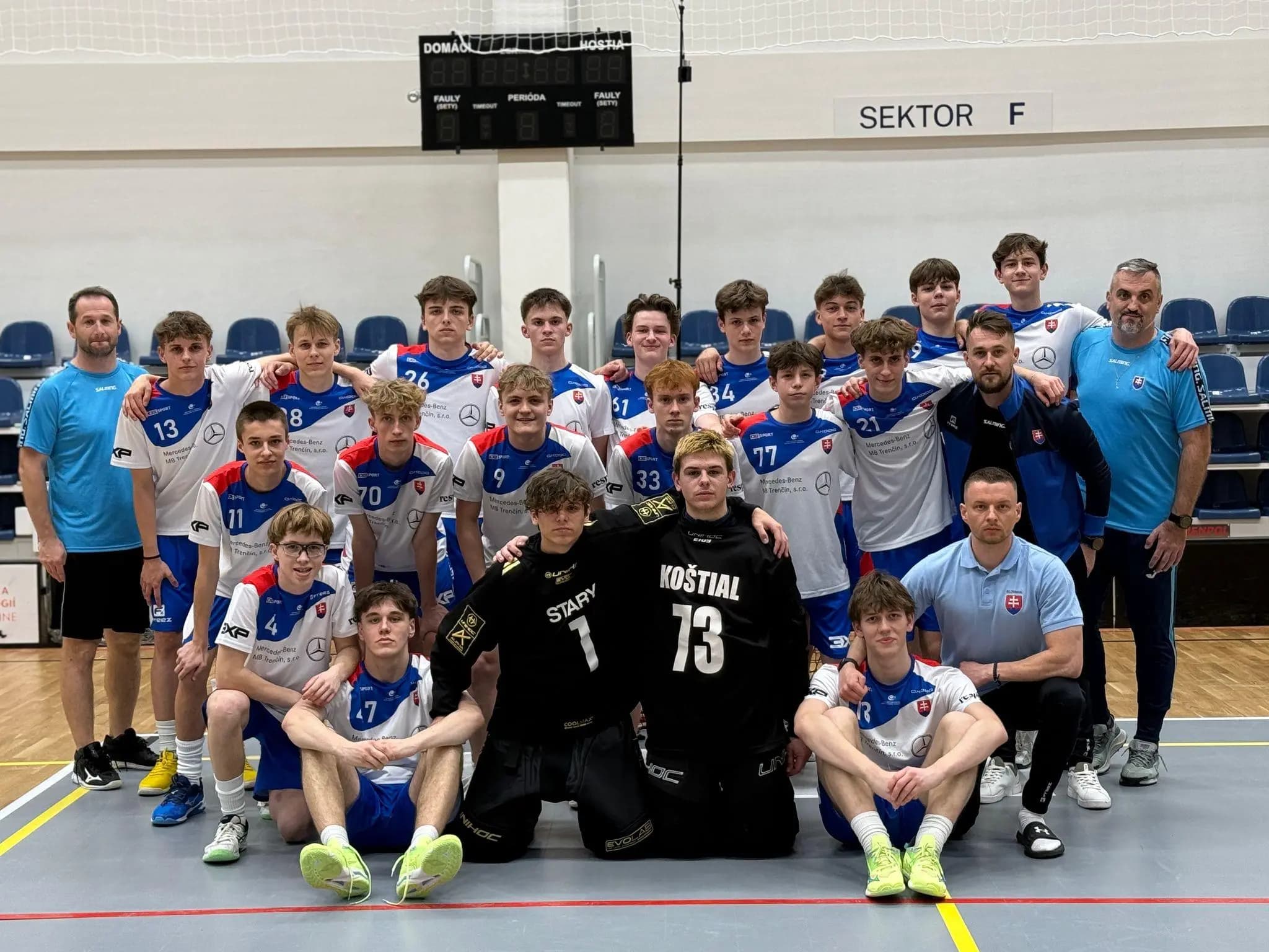 Počas víkendu boli v Žiline v akcii aj naše mladšie reprezentácie