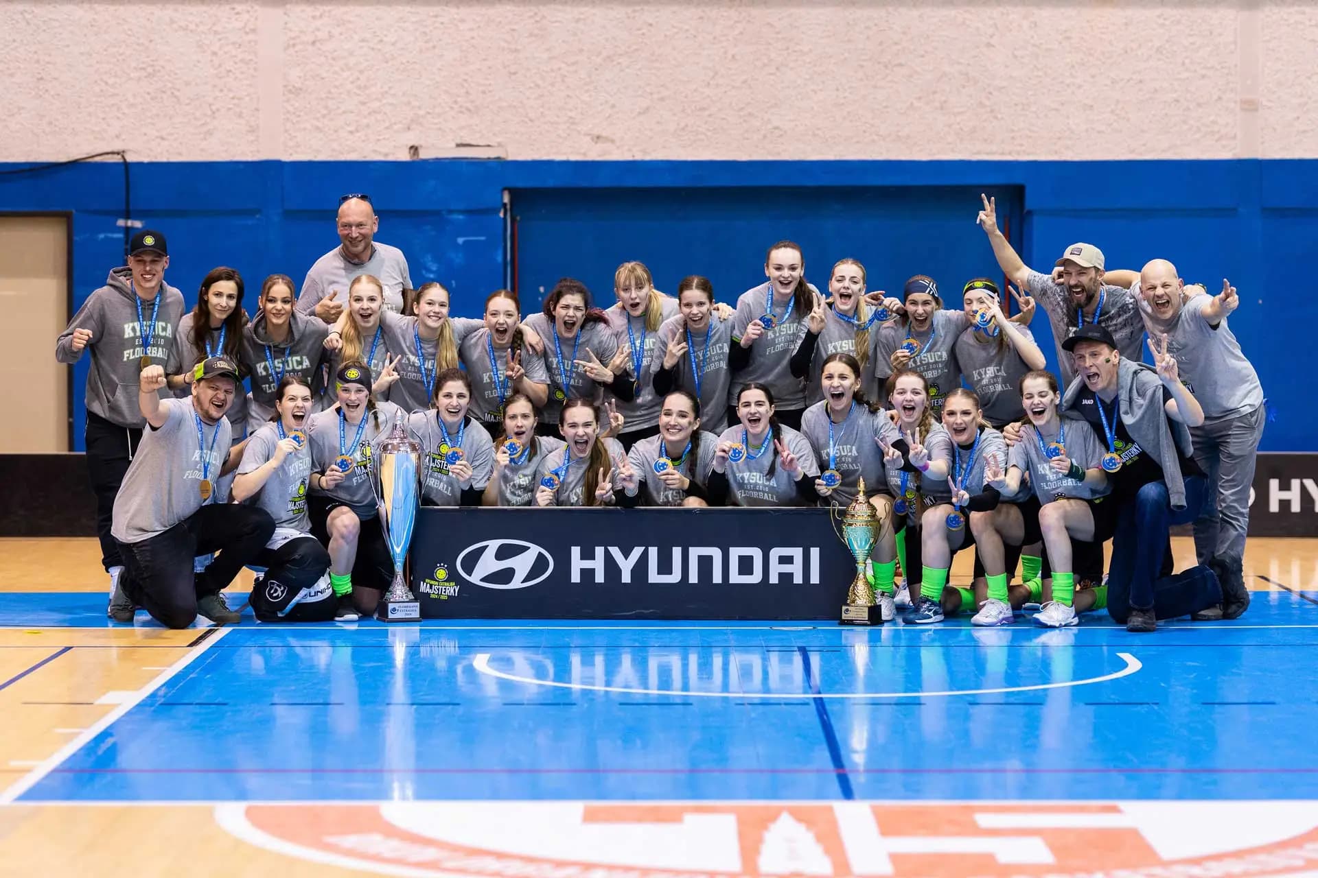 Majsterkami Hyundai Extraligy žien sa po obrate v zápase aj sérii stali hráčky Kysuckého Nového Mesta! 