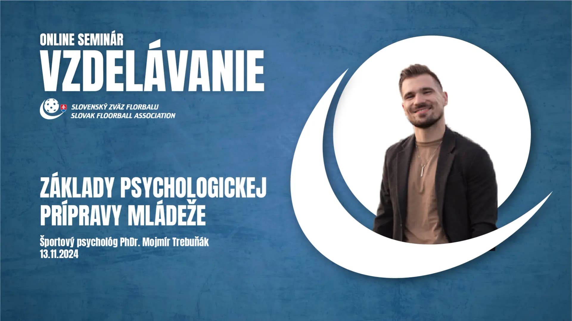 Doškoľovací seminár na tému "Základy psychologickej prípravy mládeže" už túto stredu