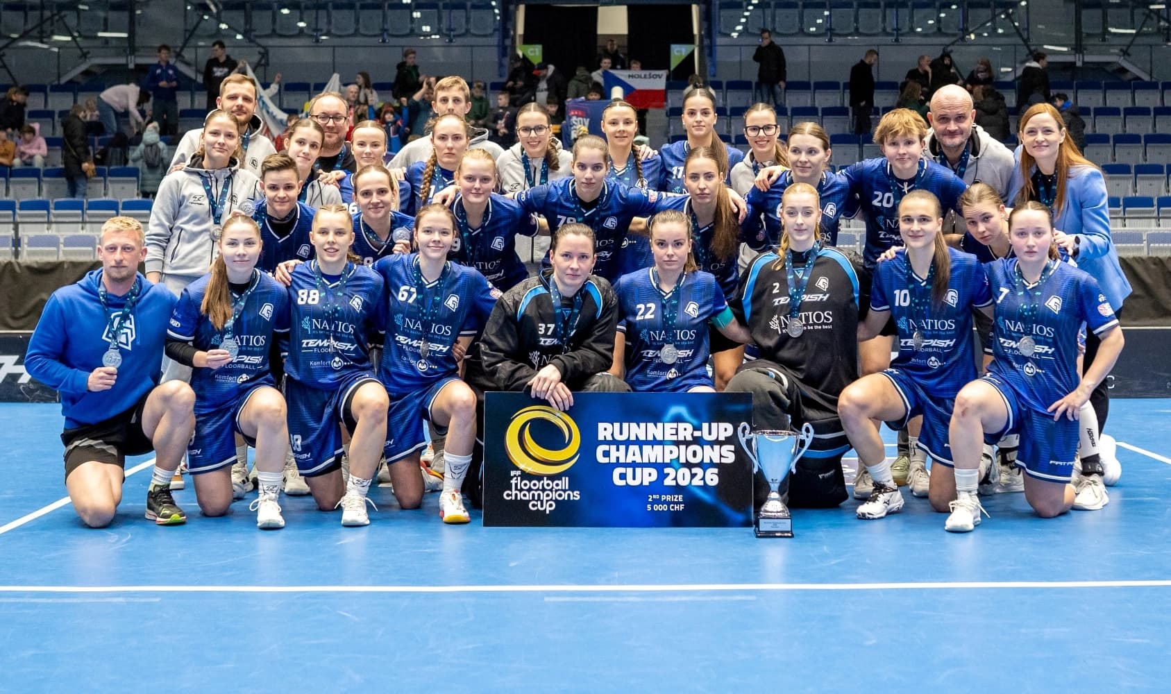 Trio Sloveniek so striebornou medailou z Pohára majstrov
