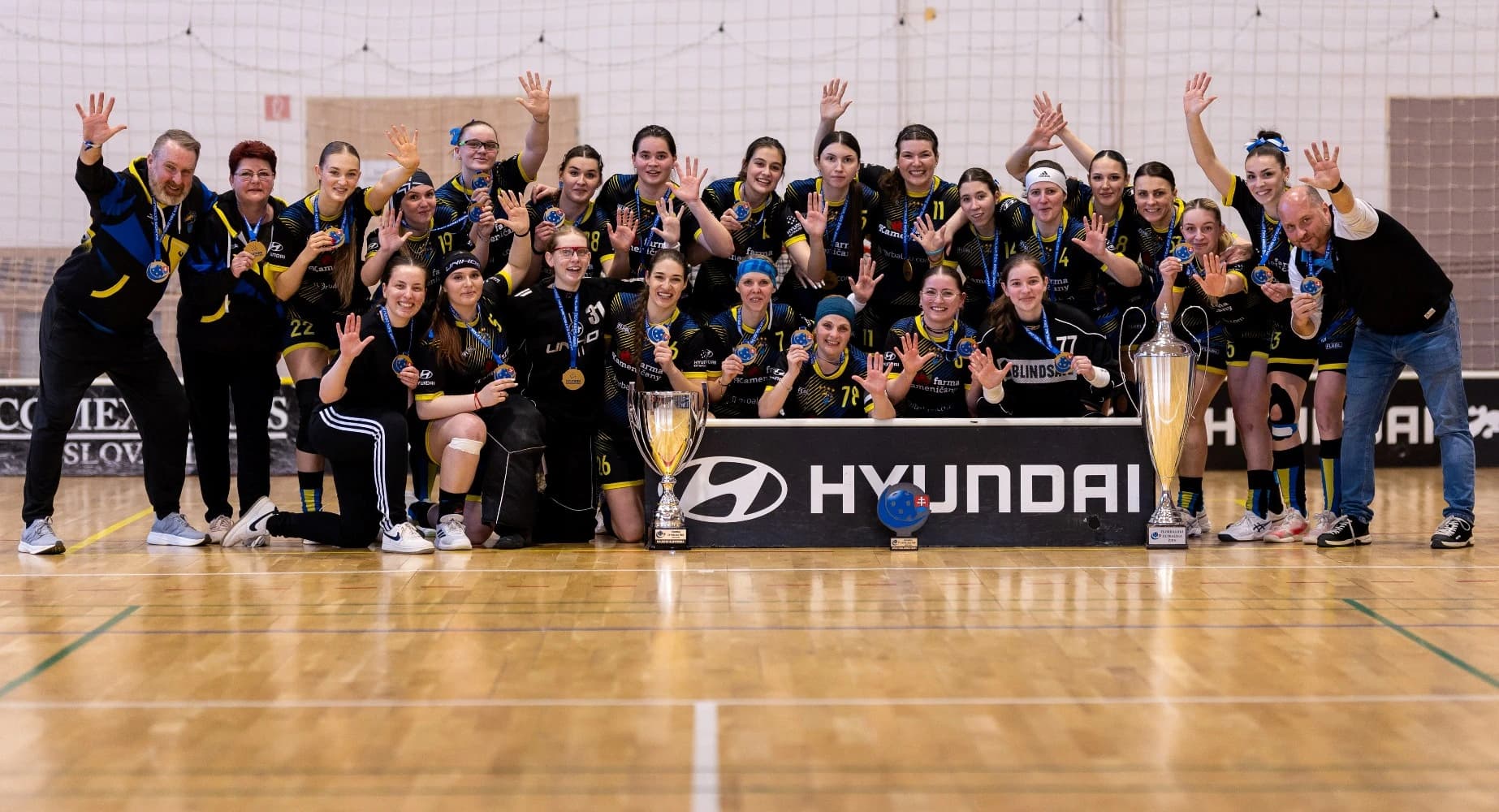 Pruské s piatym zlatom na krku, Modra pokračuje v Hyundai Extralige